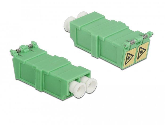 EAN 4043619859276 - DeLOCK 85927 adaptador de fibra óptica 4 pieza(s) Verde imagen 3