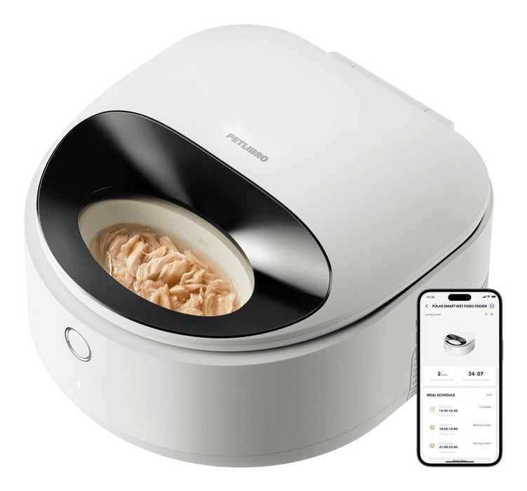 EAN 0754932368065 - Petlibro Polar comedero y bebedero para perro y gato Blanco Comedero automático para mascotas imagen 1