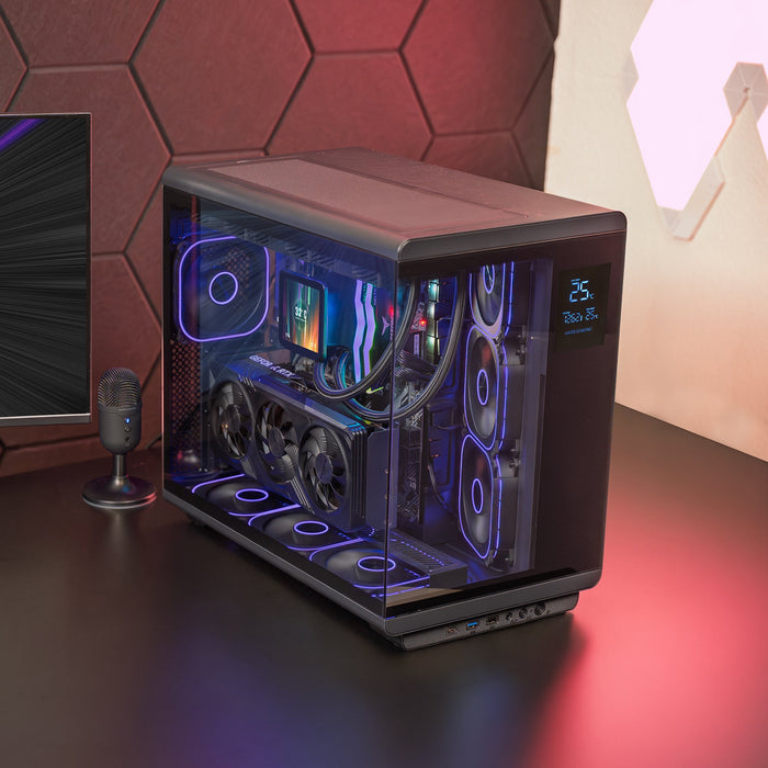 EAN 8435693115212 - Mars Gaming MCREVPRO carcasa de ordenador Midi Tower Negro imagen 4