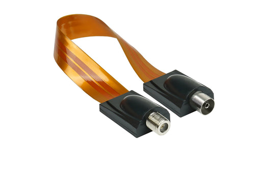 EAN 4014619602568 - Alcasa S-FD26FK cable coaxial 0,263 m Tipo F IEC Naranja imagen 1