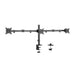 EAN 8716309126267 - Gembird MA-D3-01 soporte para monitor 68,6 cm (27") Escritorio Negro imagen 2
