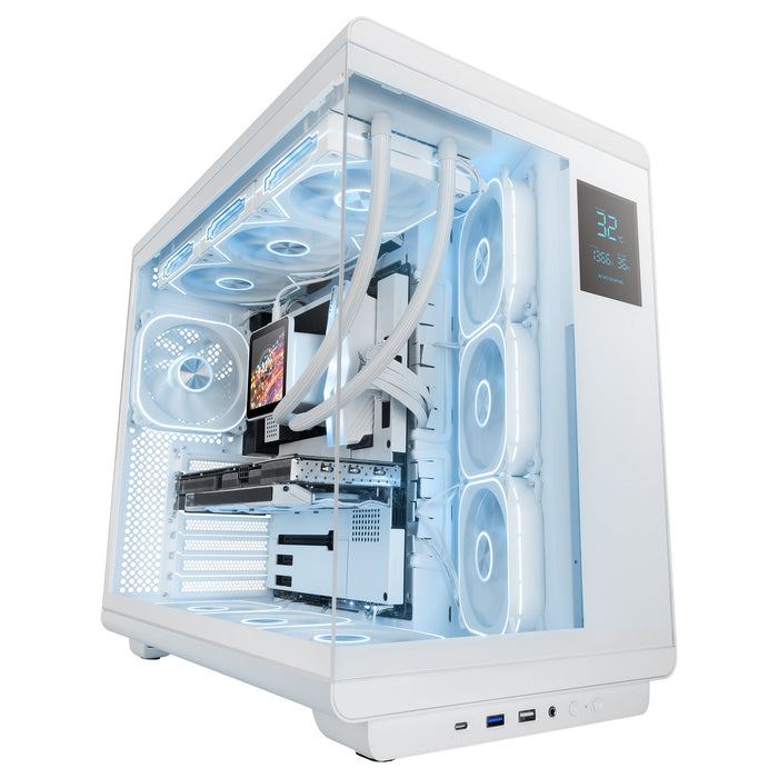 EAN 8435693115229 - Mars Gaming MCREVPROW carcasa de ordenador Midi Tower Blanco imagen 4