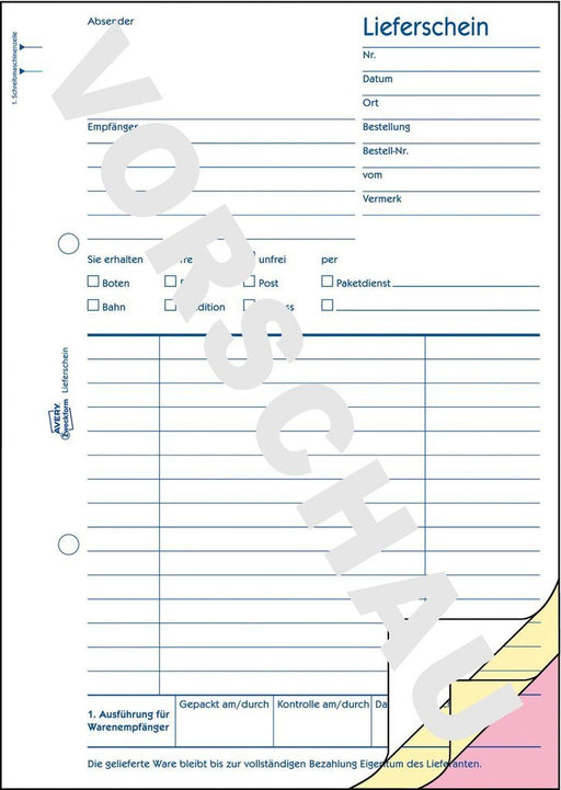 EAN 4004182017210 - Avery 1721 hoja y libro contables A5 40 páginas imagen 2
