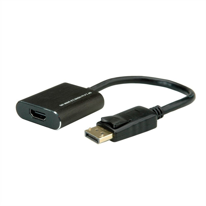 EAN 7611990148738 - ROLINE 12.03.3164 adaptador de cable de vídeo 0,15 m DisplayPort HDMI tipo A (Estándar) Negro imagen 3