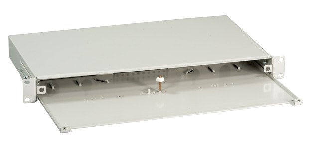 EAN 4049759228361 - EFB Elektronik Spleißbox ausziehbar 1HE ohne Frontblende, unbestückt, grau imagen 1