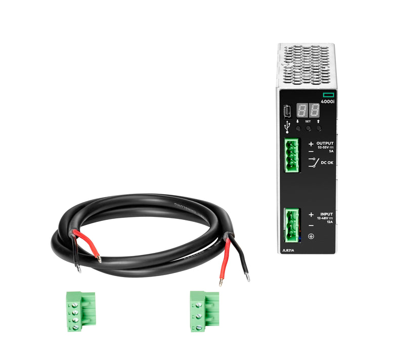 EAN 190017489711 - HPE Aruba Networking 4000i POE 54VDC 240W 12-48VDC DIN Power Supply componente de interruptor de red Siste imagen 1