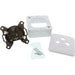 EAN 4043718023721 - InLine 69983 toma de corriente SAT + TV + Radio Blanco imagen 2
