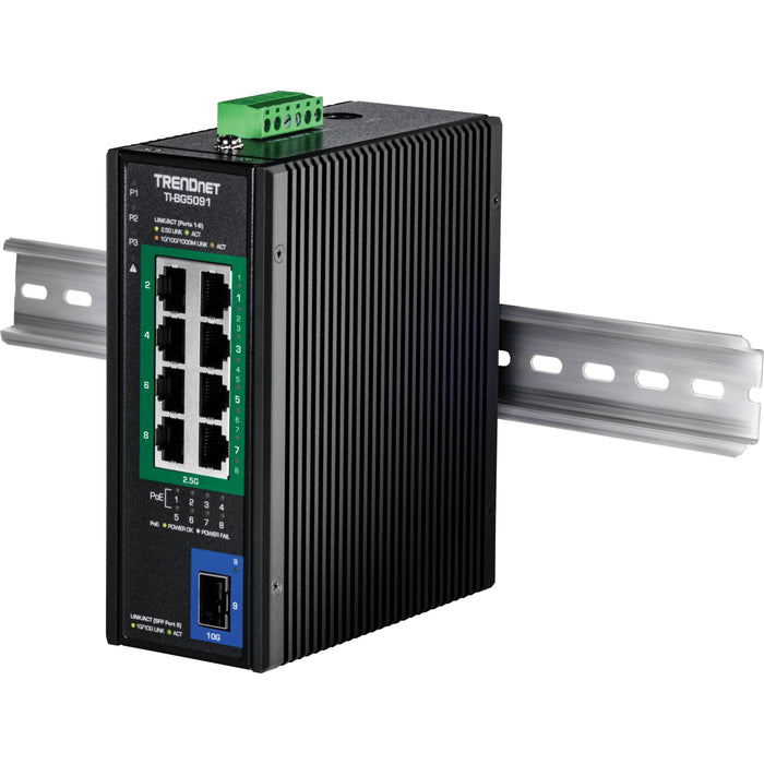 EAN 710931163087 - Trendnet TI-BG5091 switch No administrado 2.5G Ethernet (100/1000/2500) Energía sobre Ethernet (PoE) Negro imagen 5