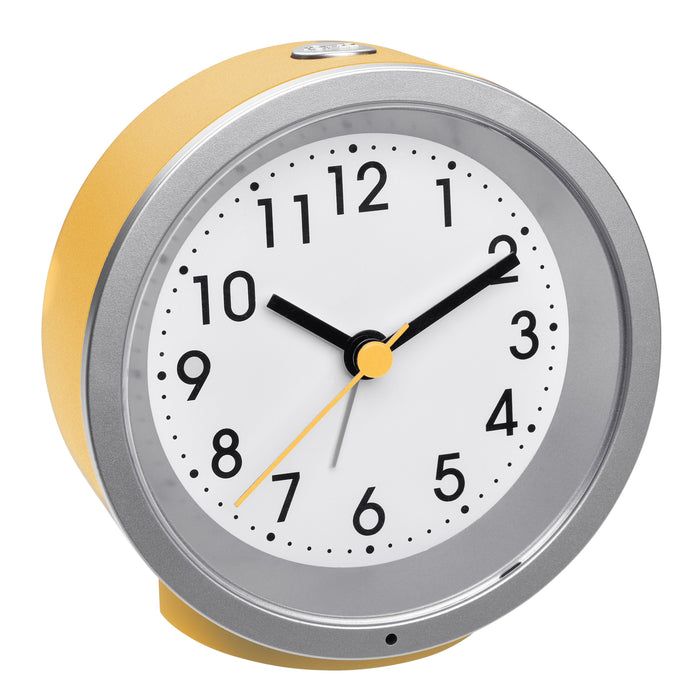EAN 4009816035790 - TFA-Dostmann 60.010670 despertador Reloj despertador analógico Plata, Blanco, Amarillo imagen 1