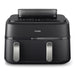 EAN 8720389047459 - Philips 5000 series NA551/00 freidora Doble 9 L Independiente 2750 W Freidora de aire caliente Negro, Pla imagen 8