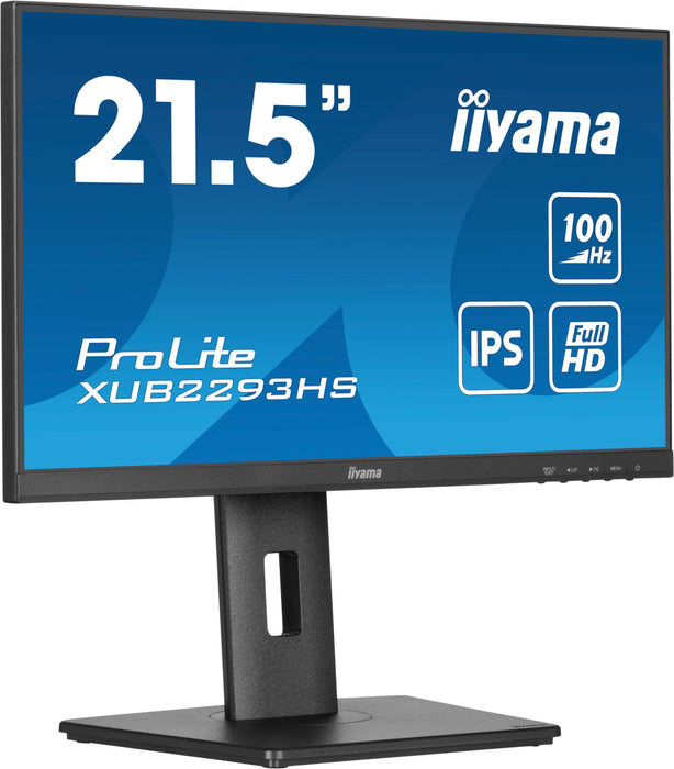 EAN 4948570124237 - iiyama ProLite XUB2293HS-B6 pantalla para PC 54,6 cm (21.5") 1920 x 1080 Pixeles Full HD LED Negro imagen 1
