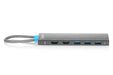 EAN 4016032510154 - Digitus USB-C Docking Station, 11-Port estación dock para móvil Tableta/teléfono inteligente/portátil Gri imagen 4