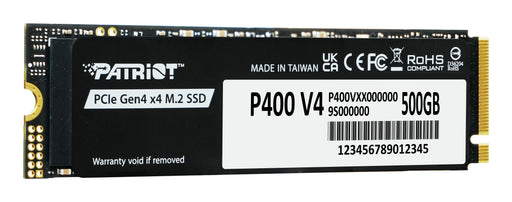 EAN 4711378421644 - Patriot Memory P400 V4 500 GB M.2 PCI Express 4.0 NVMe imagen 2