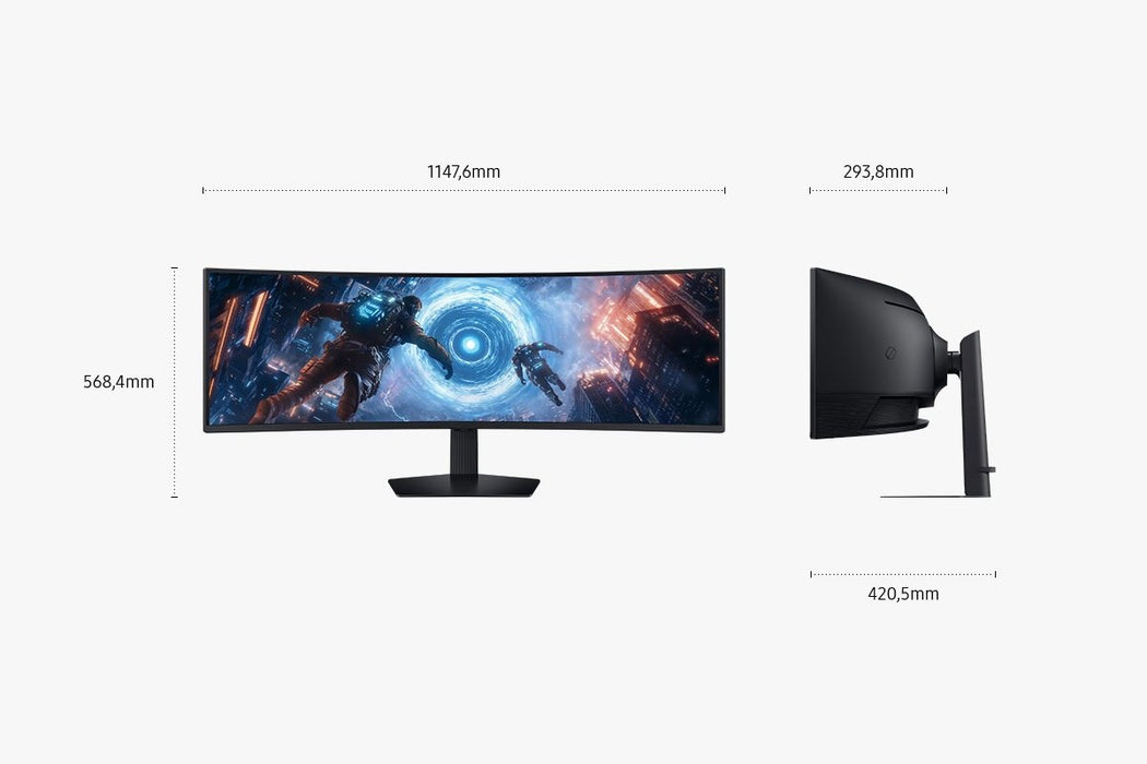 EAN 8806095977362 - Samsung S49FG912EU pantalla para PC 124,5 cm (49") 5120 x 1440 Pixeles Dual QHD LCD Negro imagen 5