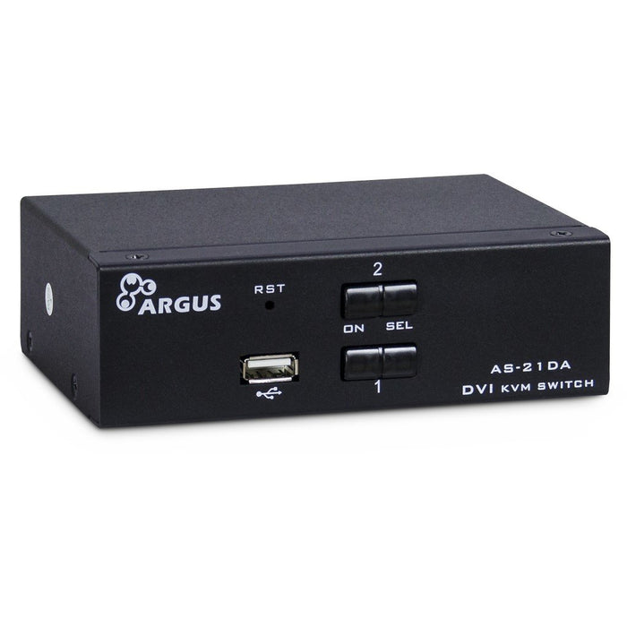 EAN 4260133128835 - Inter-Tech KVM-AS-21DA DVI interruptor KVM Negro imagen 1