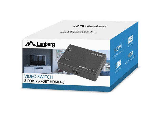 EAN 5901969424331 - Lanberg SWV-HDMI-0003 interruptor de video imagen 6