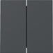 EAN 4010337040859 - GIRA 329528 placa de pared y cubierta de interruptor Antracita imagen 1