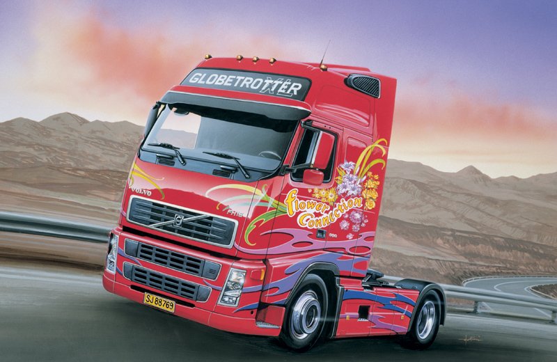 EAN 8001283038218 - Italeri Volvo FH16 Globetrotter XL Modelo a escala de camión/tráiler Kit de montaje 1:24 imagen 1
