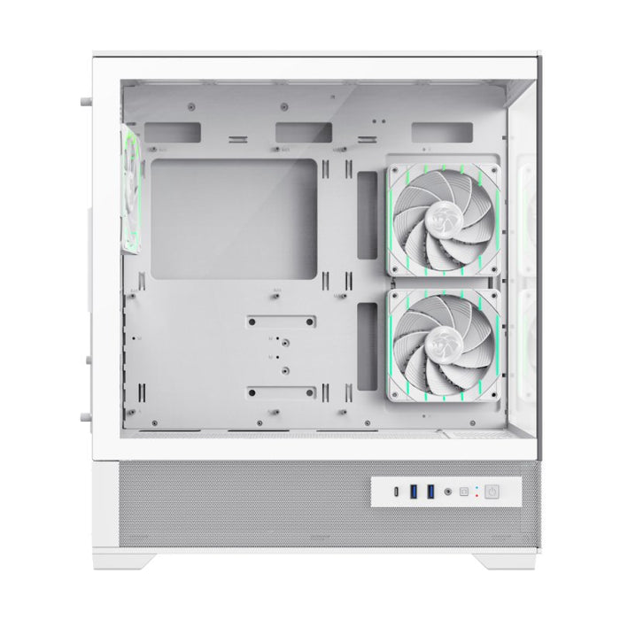 EAN 6931858778480 - GameMax VISTA 2 AW Midi Tower Blanco imagen 2
