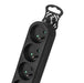 EAN 5902211108108 - Maclean MCE187 base múltiple 3 m 6 salidas AC Interior Negro imagen 4
