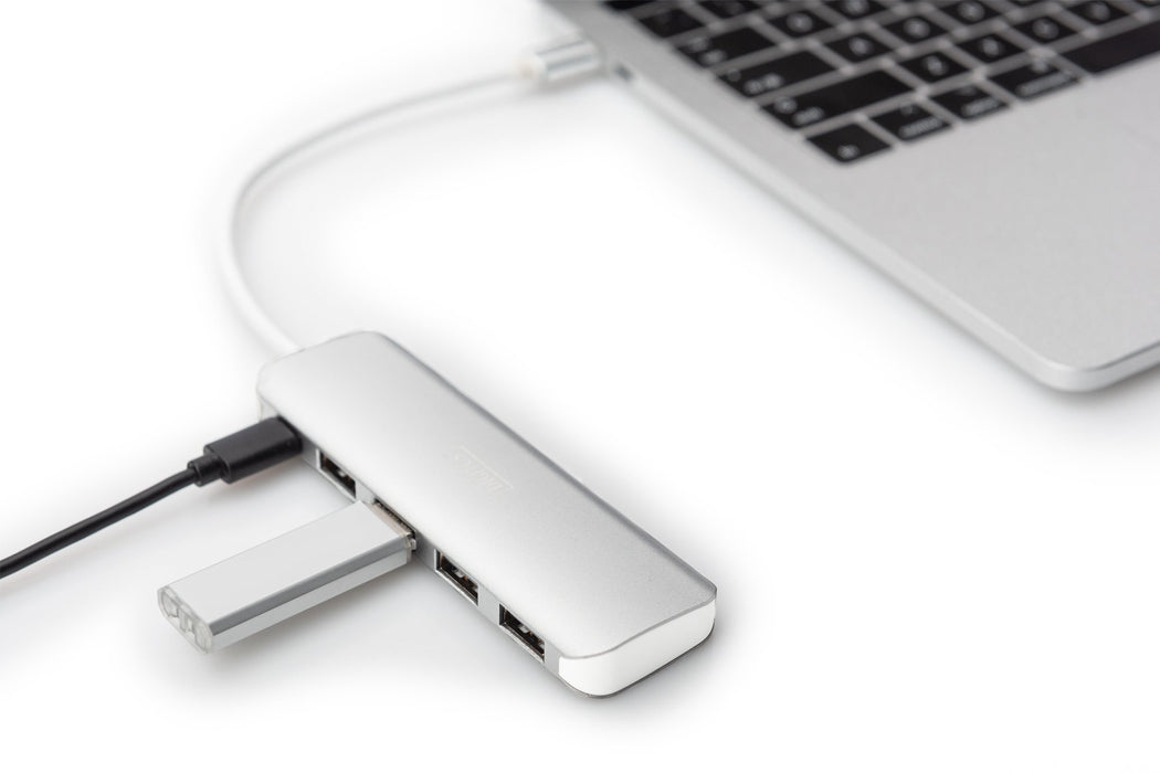 EAN 4016032455653 - Digitus DA-70242-1 hub de interfaz USB 3.2 Gen 1 (3.1 Gen 1) Type-C 5000 Mbit/s Plata imagen 6