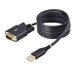 EAN 0065030898263 - StarTech.com 1P6FFC-USB-SERIAL cable de serie Negro USB tipo A DB-9 imagen 1