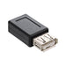 EAN 4043718237869 - InLine 31613 cambiador de género para cable USB 2.0 A female Micro-USB type B Negro imagen 1