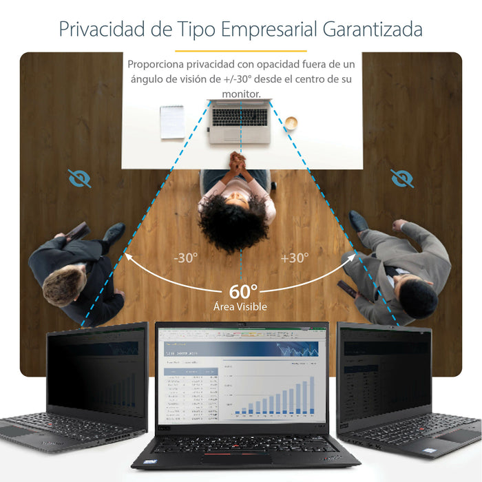 EAN 65030900461 - StarTech.com 14M21-PRIVACY-SCREEN filtro para monitor 35,6 cm (14") Portátil Filtro de privacidad para pant imagen 9