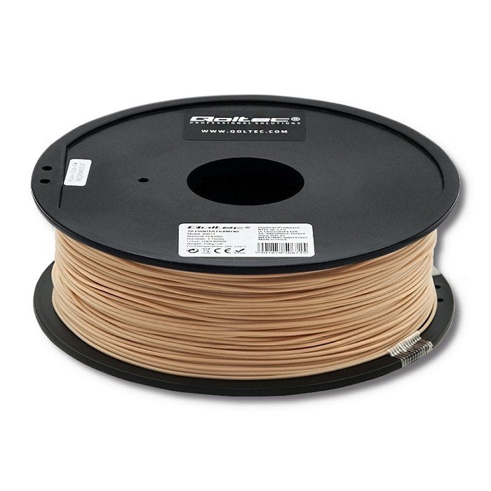 EAN 5901878506760 - Qoltec 50676 material de impresión 3d Ácido poliláctico (PLA) Bronceado 1 kg imagen 1
