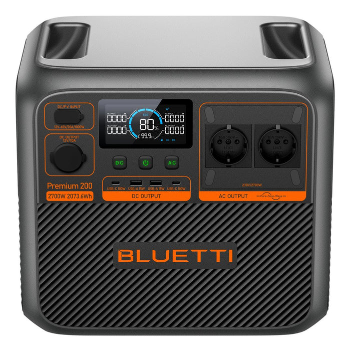 EAN 6970991297595 - Bluetti Premium 200 V2 estación de energía portátil Fosfato de hierro-litio (LiFePo4) 2700 W 24,2 kg imagen 7