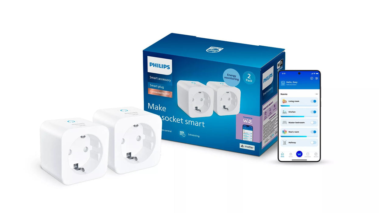 EAN 8721103161406 - Philips 8721103161406 enchufe inteligente 2300 W Hogar Blanco imagen 2