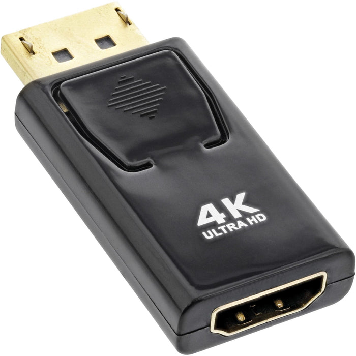 EAN 4043718292448 - InLine 17198M adaptador de cable de vídeo DisplayPort male HDMI Negro imagen 1