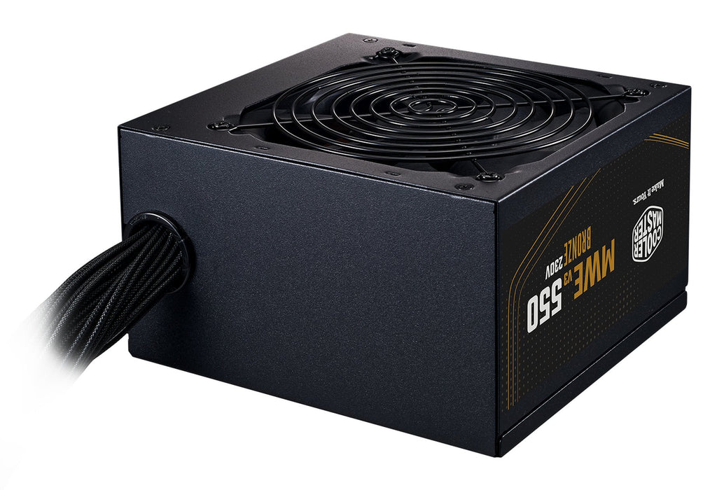 EAN 4719512145104 - Cooler Master MWE Bronze 550 V3 230V unidad de fuente de alimentación 550 W 24-pin ATX ATX Negro imagen 2