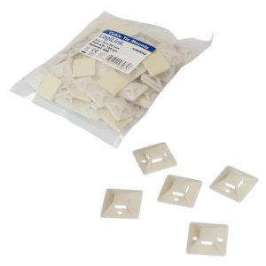 EAN 4052792030853 - LogiLink KAB0043 presilla Acrilonitrilo butadieno estireno (ABS) Marfil 100 pieza(s) imagen 3
