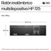 EAN 198122141296 - HP 725 Multi-Device Rechargeable Wireless Keyboard teclado Hogar / Oficina RF Wireless + Bluetooth Negro imagen 4