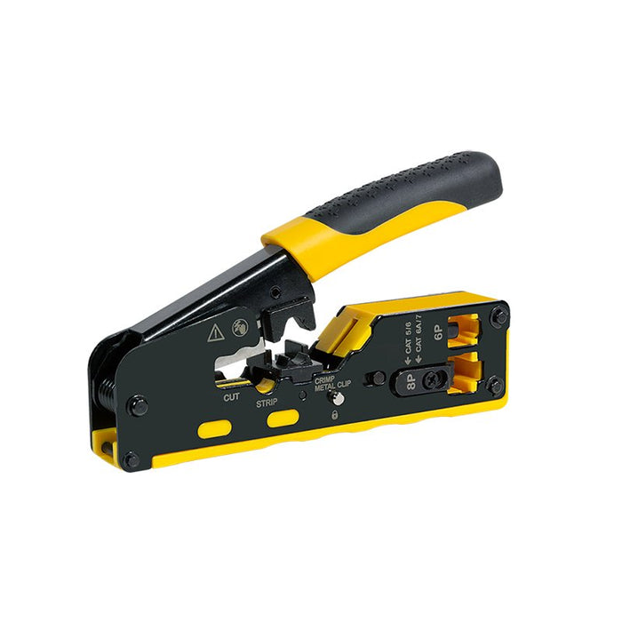 EAN 4052792062311 - LogiLink WZ0060 crimpadora Herramienta para prensar Negro, Amarillo imagen 1