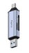 EAN 6971690794873 - Cudy lector de tarjeta USB 2.0 Type-A/Type-C Gris, Plata imagen 1