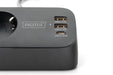 EAN 4016032502081 - Digitus DA-70625 base múltiple 1,5 m 3 salidas AC Interior Negro imagen 4