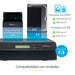 EAN 0065030843881 - StarTech.com SATDOCK4U3RE duplicador de datos y soporte Duplicador de HDD (discos duros) Negro 3 copias imagen 7
