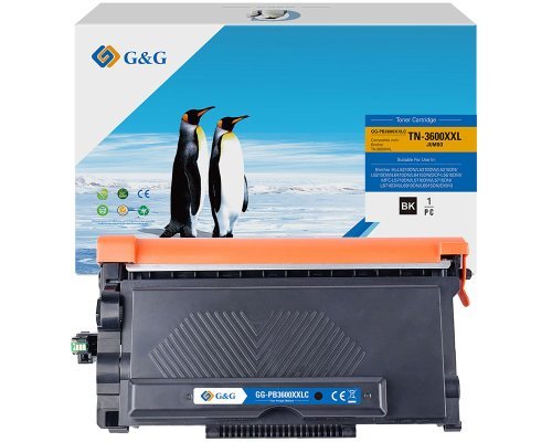 EAN 6937173431741 - G&G GG-PB3600XXLC cartucho de tóner 1 pieza(s) Compatible Negro imagen 2