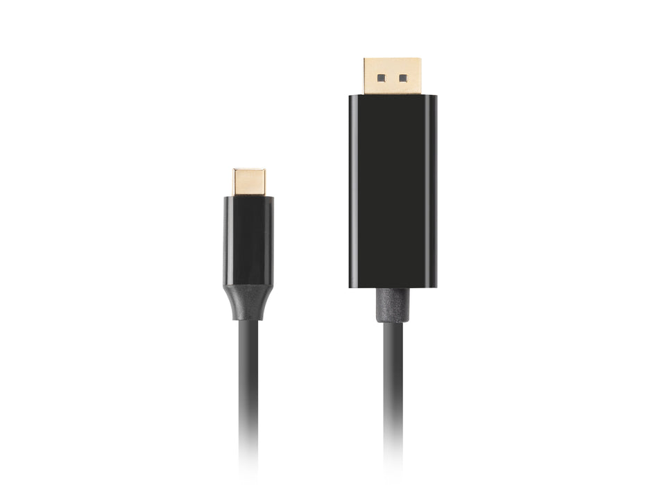 EAN 5901969436815 - Lanberg CA-CMDP-10CU-0018-BK adaptador de cable de vídeo 1,8 m USB Tipo C DisplayPort Negro imagen 2