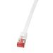EAN 4052792039078 - LogiLink CF2021S cable de red Blanco 0,5 m Cat6 U/FTP (STP) imagen 1