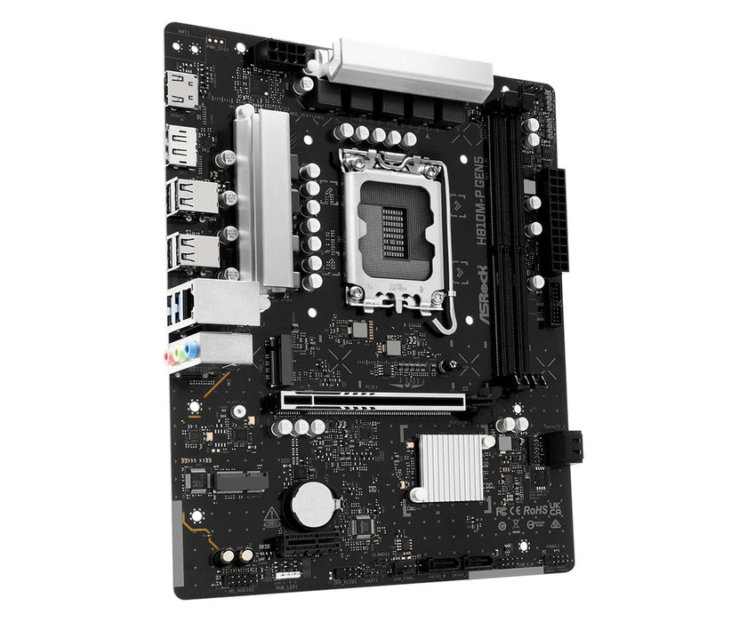 EAN 4711581494206 - Asrock H810M-P Gen5 Intel H810 LGA 1851 (Socket V1) micro ATX imagen 3
