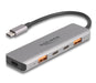 EAN 4043619643028 - DeLOCK 64302 base para portátil y replicador de puertos Alámbrico USB 3.2 Gen 2 (3.1 Gen 2) Type-C Gris imagen 1