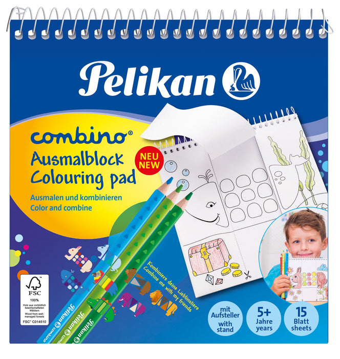 EAN 4012700811233 - Pelikan 811231 libro y página para colorear Juego de imágenes para colorear imagen 1