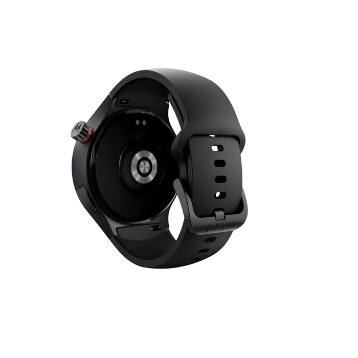 EAN 840493615073 - Motorola Moto Watch 3,63 cm (1.43") OLED 47 mm Digital Pantalla táctil Negro GPS (satélite) imagen 4