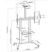 EAN 8059018362183 - Techly ICA-TR49W mueble y soporte para dispositivo multimedia Blanco Panel plano Carro multimedia imagen 3