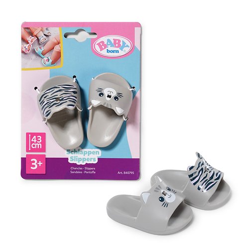 EAN 4001167840795 - BABY born Slippers 3 assorted 43cm Zapatos de muñeca imagen 2