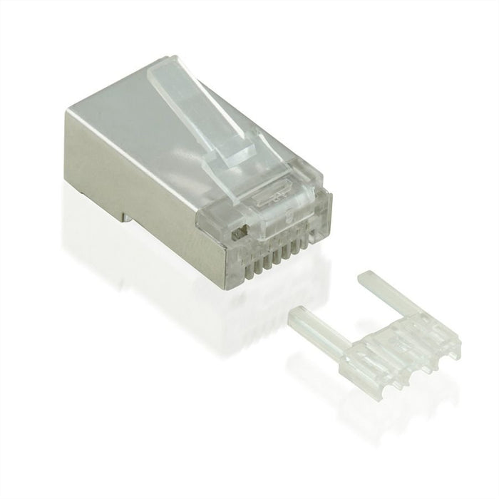 EAN 7611990139941 - VALUE 21.99.3065 conector RJ-45 Metálico, Transparente imagen 1