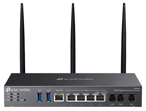EAN 8885020626797 - TP-Link Omada DR3220v-4G router inalámbrico Gigabit Ethernet Doble banda (2,4 GHz / 5 GHz) Negro imagen 1